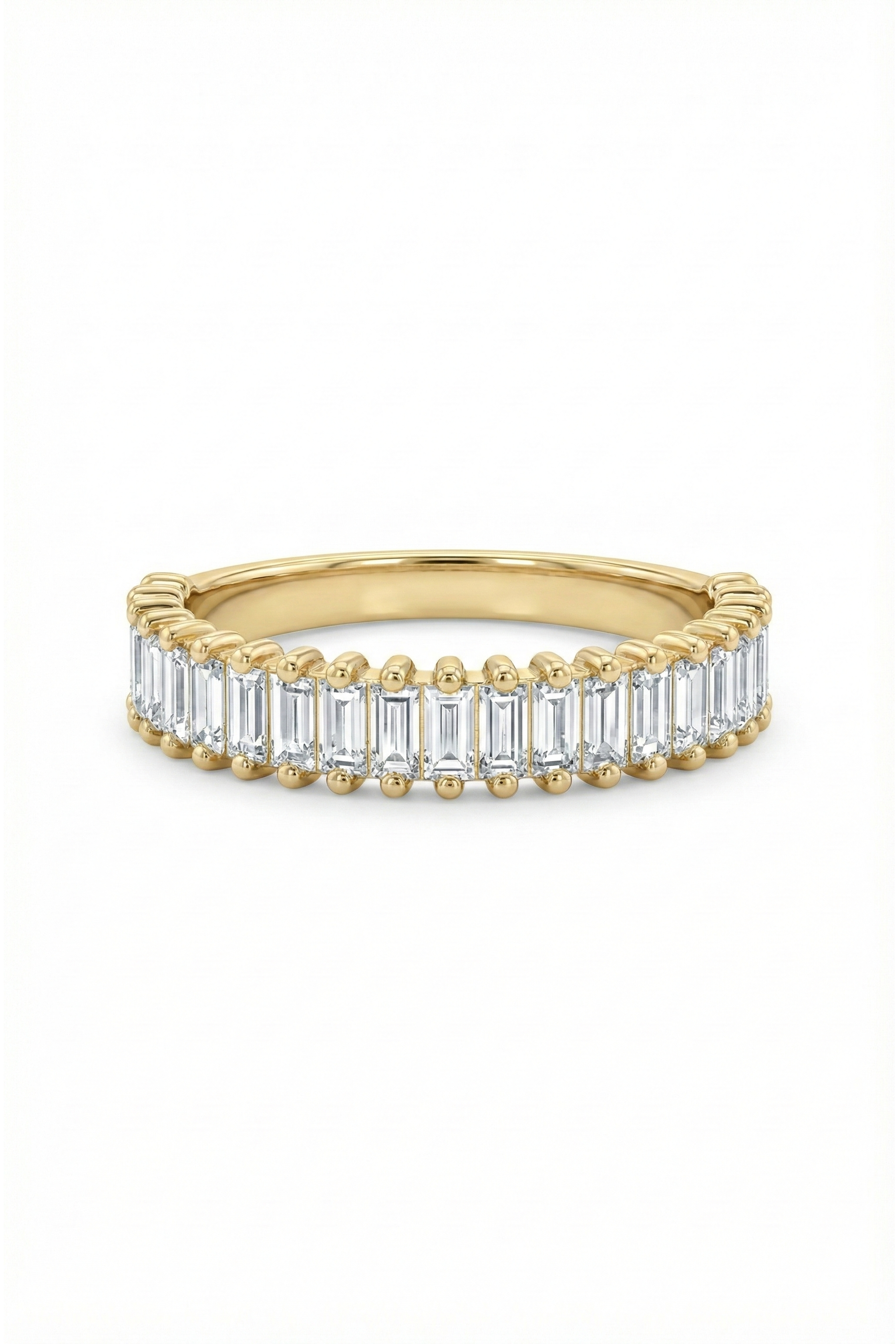 14k Gold Eternal Glow Baguette Ring