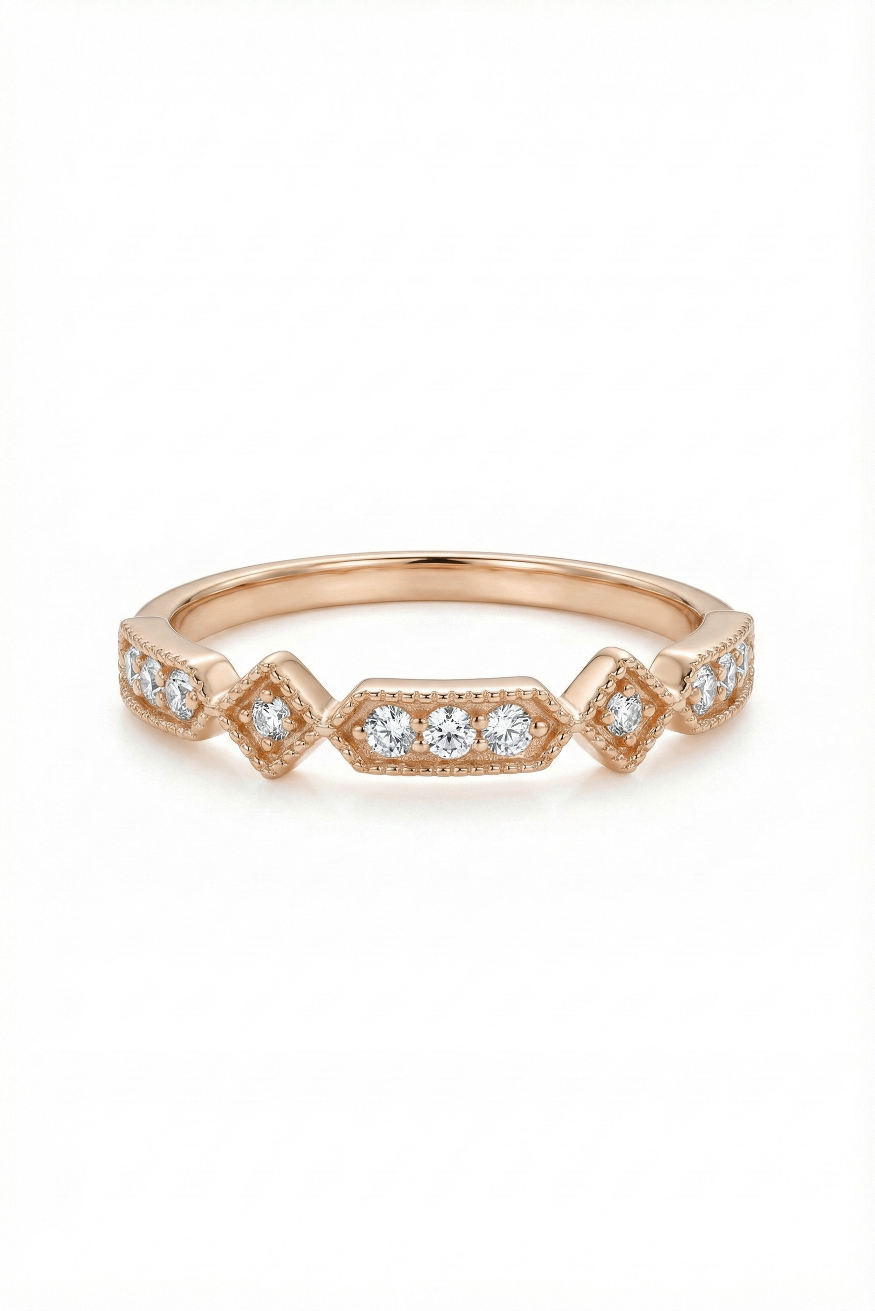 14k Gold Vintage Radiance Ring