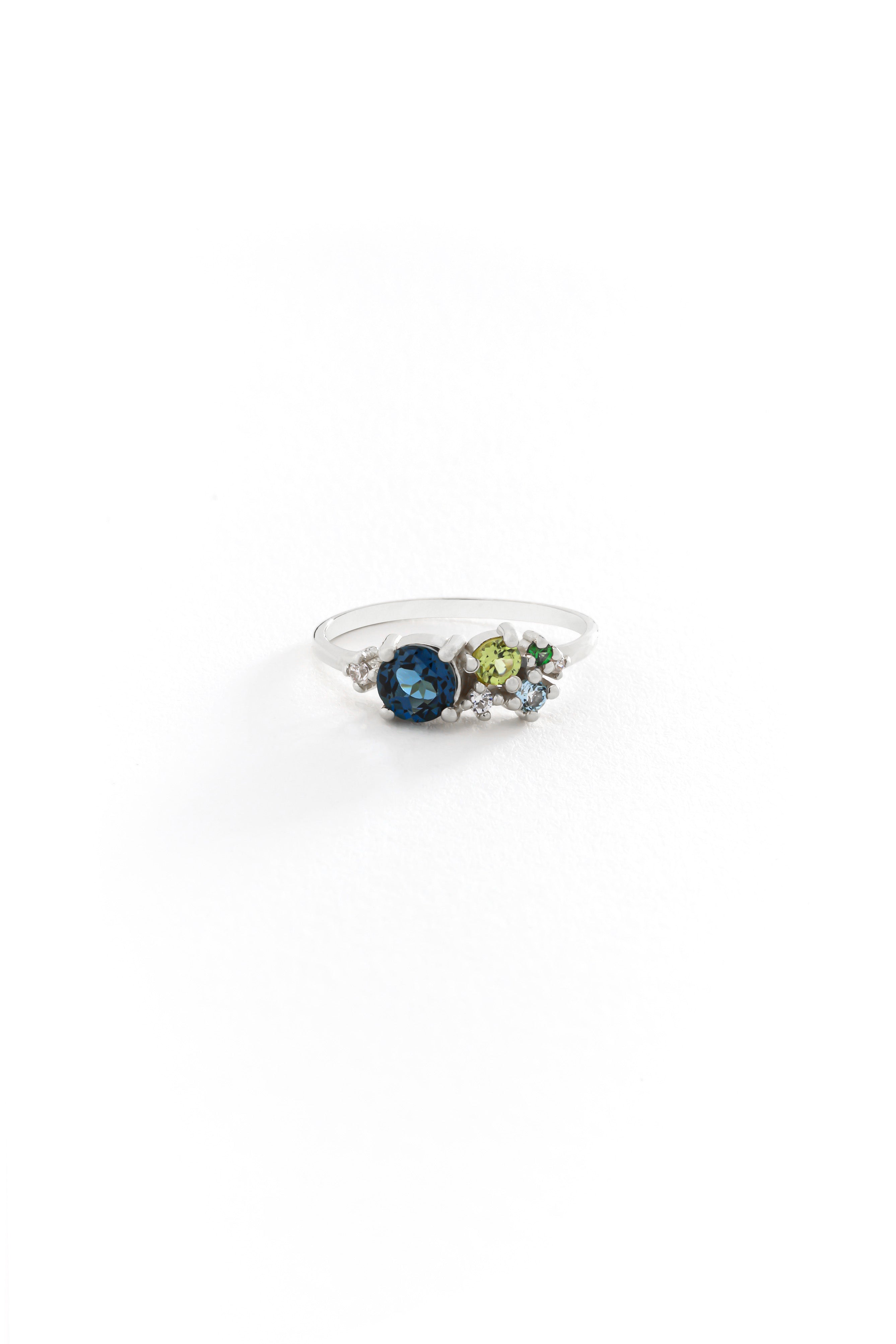 14k Gold Celestial Harmony Ring