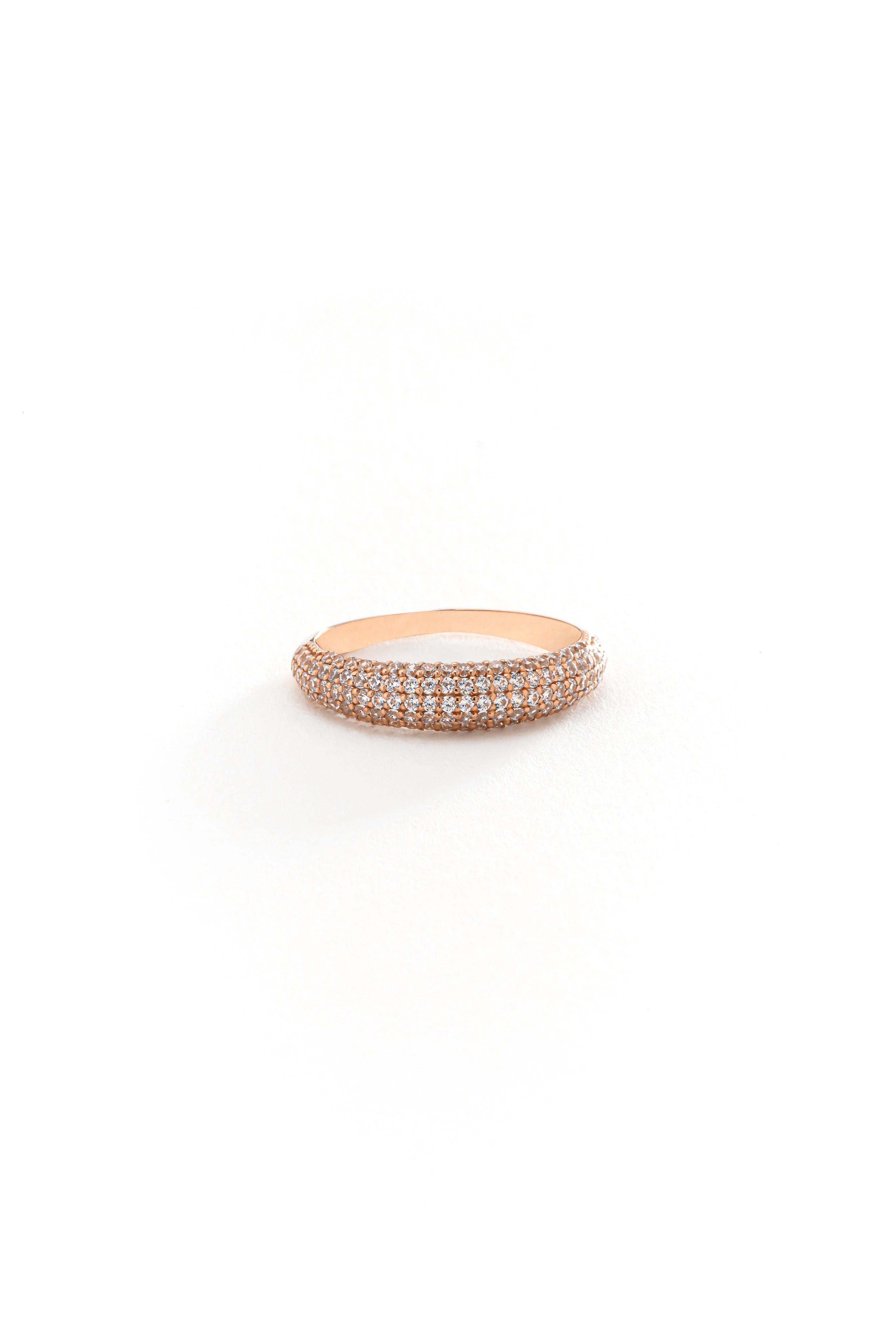14k Gold Star Serenade Ring