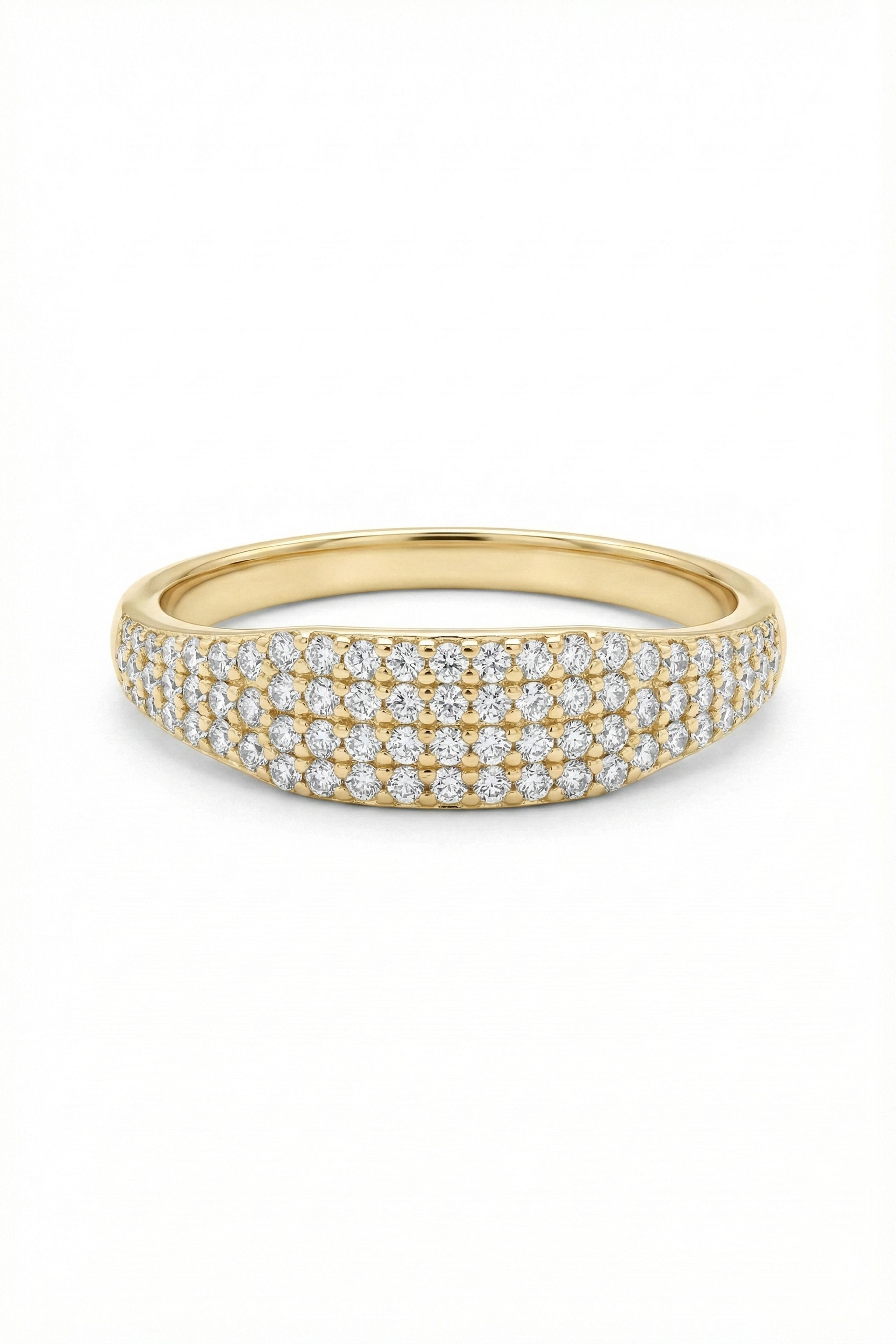 14k Gold Star Serenade Ring